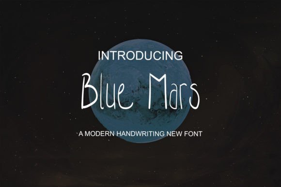 Blue Mars: The Bubbly Display Font for Joyful Designs