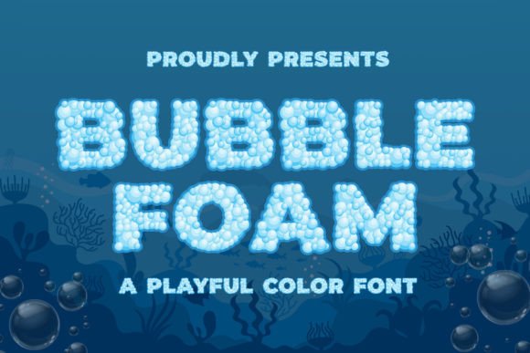 Bubble Foam: The Playful SVG Font for Modern Design
