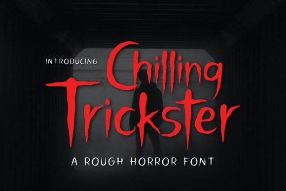 Chilling Trickster: Bold Horror Font for Design