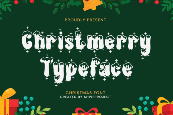 Christmerry: A Festive Display Font for Holiday Design