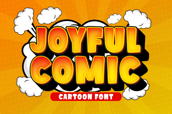 Discover Joyful Comic: A Cute, Chubby Display Font