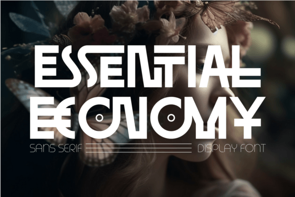 Essential Economy: The Futuristic Font for Bold Headlines
