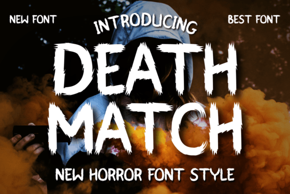 Evaluating Death Match: A Quirky Blush Display Font for Modern Design