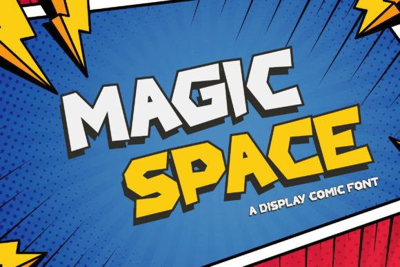 Evaluating Magic Space: A Playful Comic Display Font for Creative Projects