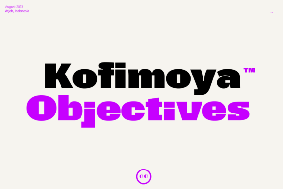 Kofimoya: A Dual-Style Font for Modern Design