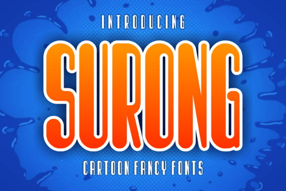 Surong: A Unique Display Font for Bold Creative Projects