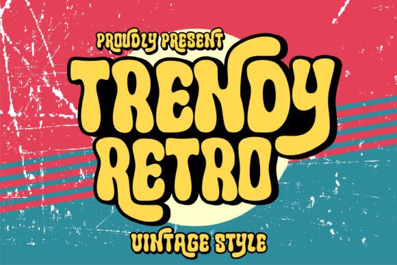 Trendy Retro: The 70s Font for Modern Branding