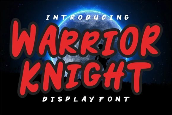 Unlocking Visual Impact with the Warrior Knight Display Font