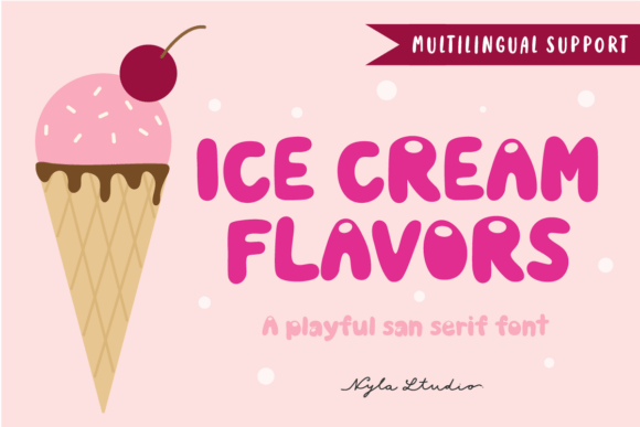 Why Ice Cream Flavors is the Sweet Spot for Modern Playful Design
