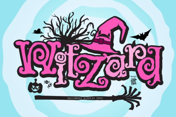 Witzard: The Spooky Display Font for Bold Halloween Designs